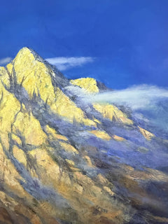 Mountain Under Moonlight | 月夜下的山峰