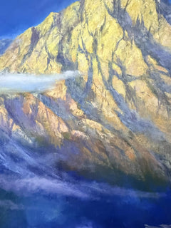 Mountain Under Moonlight | 月夜下的山峰