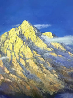 Mountain Under Moonlight | 月夜下的山峰