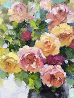 Roses from a Friend | 朋友送來的玫瑰花