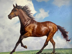 Horse Riding the Spring Breeze | 馬踏春風