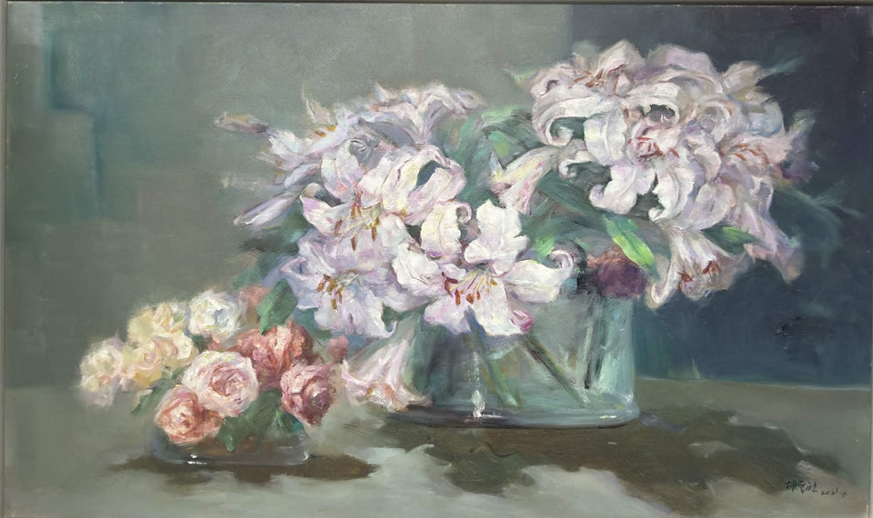 Lilies and Roses