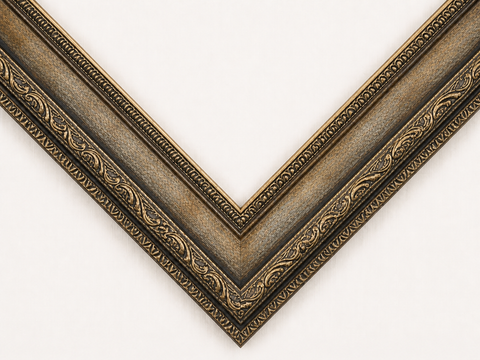 Classical Human Portrait — Emerging Artist - Antique Gold