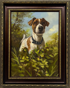Classical Pet Portrait - Oil on canvas by Paint For Heart, Custom