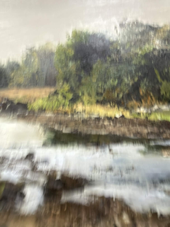Riverbank in Morning Light