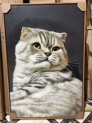Curated hand-painted portrait from the Paint For Heart gallery