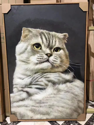 A selection of hand-painted portraits from Paint For Heart.