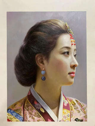 A selection of hand-painted portraits from Paint For Heart.